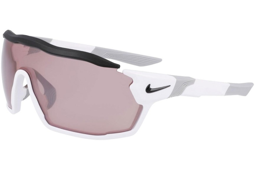 Napszemüvegek Nike Show X Rush E DZ7369 100 Single Lens | Shield Fehér