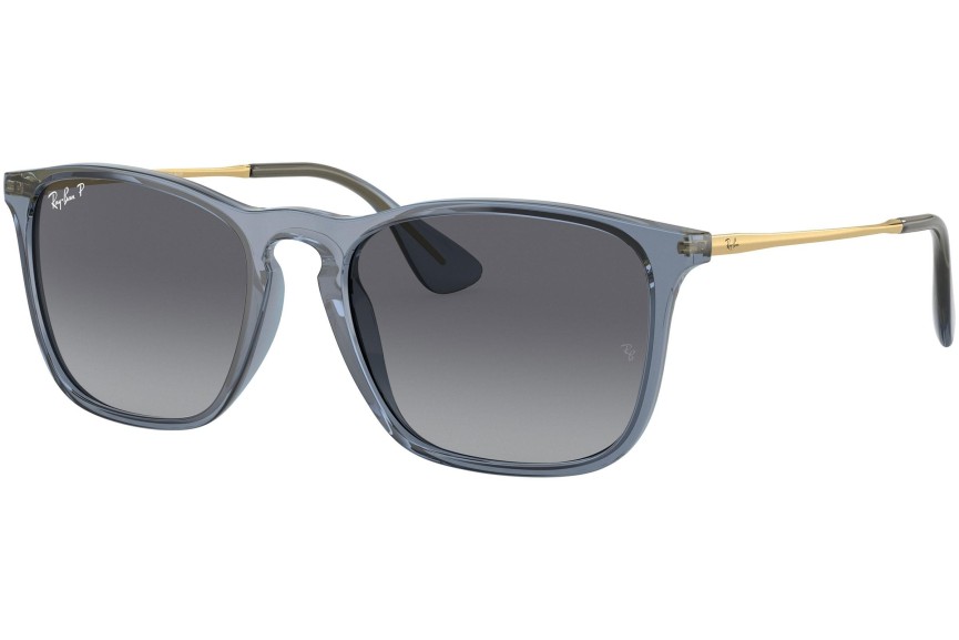 Napszemüvegek Ray-Ban Chris RB4187 6592T3 Polarized Szogletes Kék