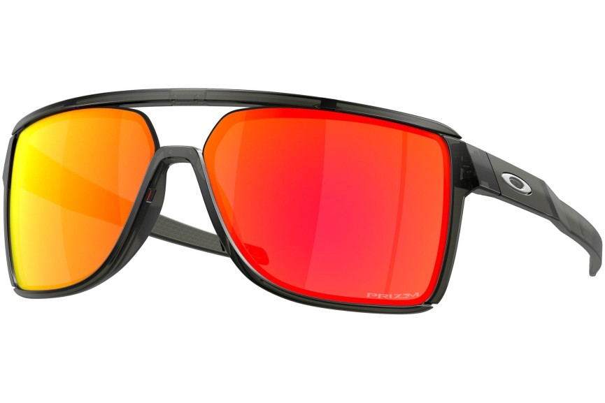 Napszemüvegek Oakley Castel OO9147-05 Szogletes Szürke