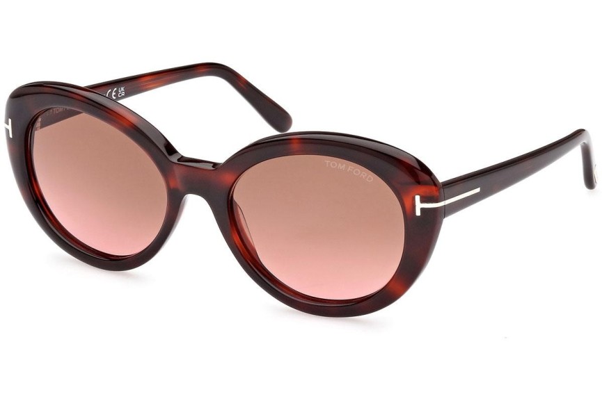 Napszemüvegek Tom Ford FT1009 54B Ovális Havana