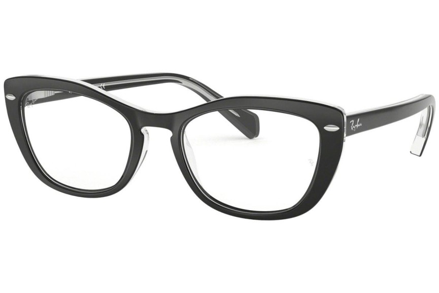 szemüvegeinket Ray-Ban RX5366 2034 Cat Eye Fekete