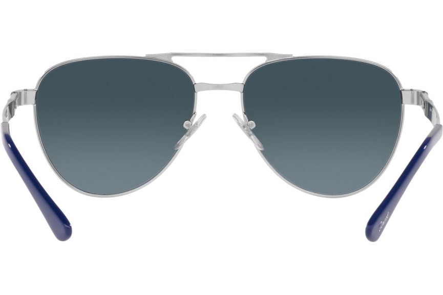 Napszemüvegek Persol PO1003S 518/S3 Polarized Pilota Ezüst