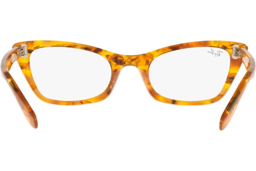 szemüvegeinket Ray-Ban Lady Burbank RX5499 8144 Cat Eye Havana