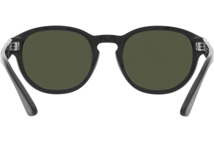 Napszemüvegek Persol PO3304S 95/31 Kerek Fekete