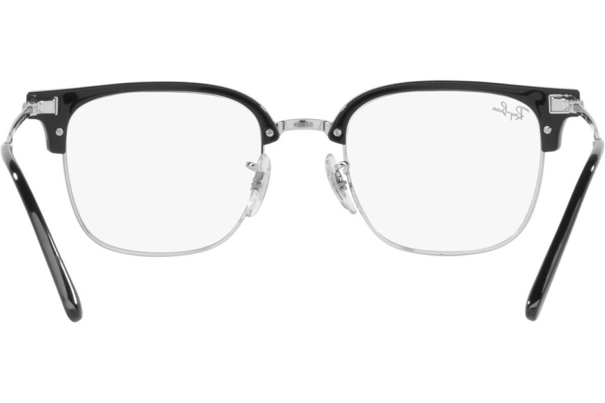 szemüvegeinket Ray-Ban New Clubmaster RX7216 2000 Browline Fekete