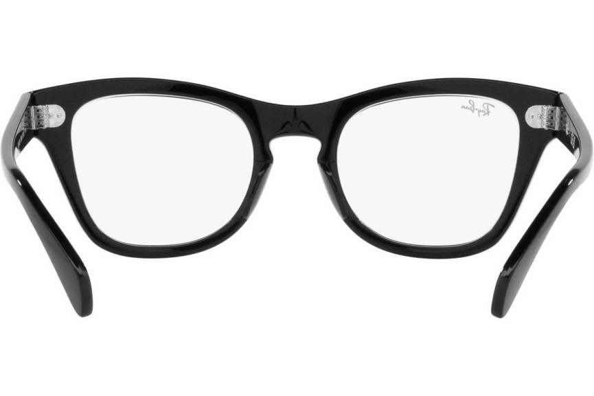 szemüvegeinket Ray-Ban RX0707V 2000 Szogletes Fekete