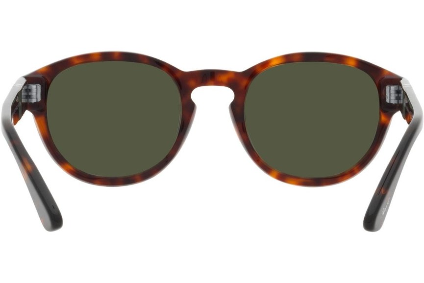 Napszemüvegek Persol PO3304S 24/31 Kerek Havana