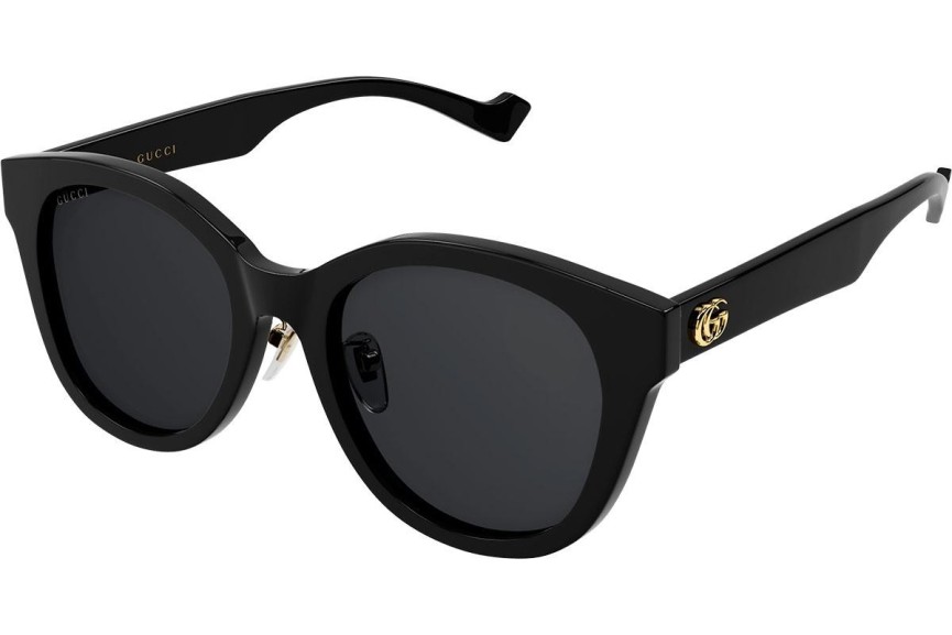 Napszemüvegek Gucci GG1002SK 001 Kerek Fekete