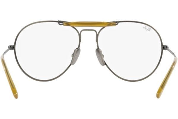 szemüvegeinket Ray-Ban Titanium Collection RX8063V 1223 Pilota Ezüst