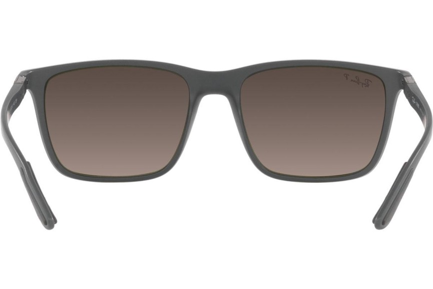 Napszemüvegek Ray-Ban Chromance Collection RB4385 60175J Polarized Szogletes Szürke