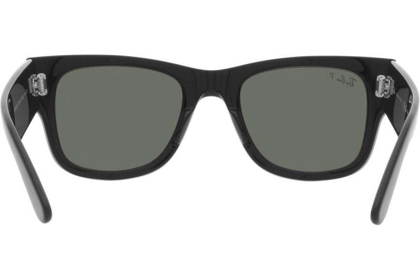 Napszemüvegek Ray-Ban Mega Wayfarer RB0840S 901/58 Polarized Szogletes Fekete