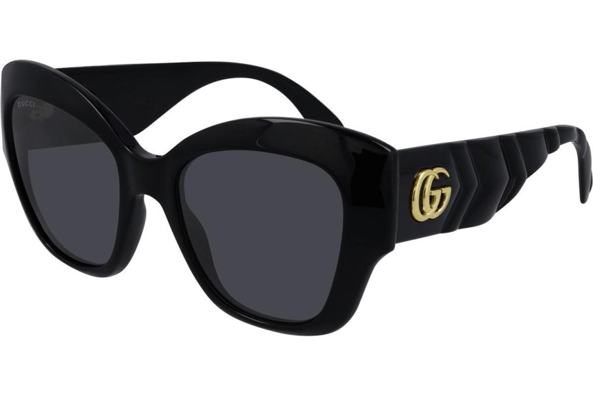 Napszemüvegek Gucci GG0808S 001 Cat Eye Fekete