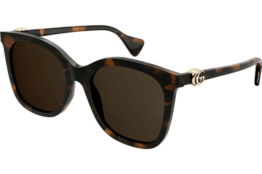 Napszemüvegek Gucci GG1071S 002 Szogletes Havana