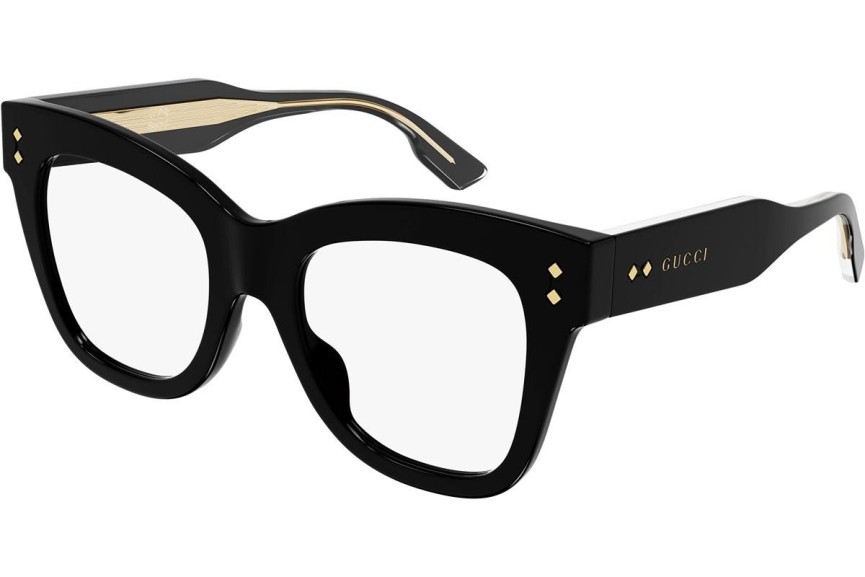 szemüvegeinket Gucci GG1082O 001 Cat Eye Fekete