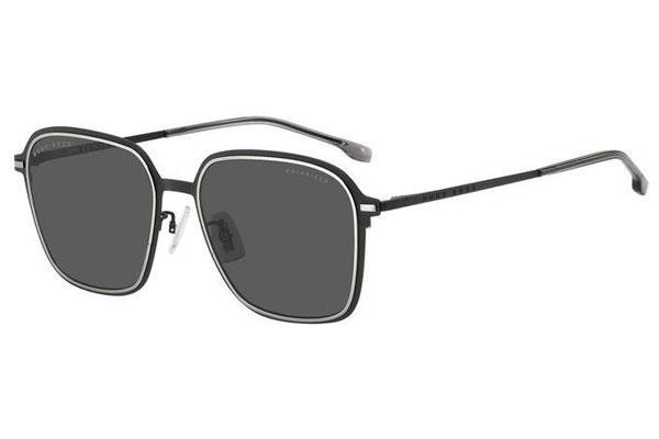 Napszemüvegek BOSS BOSS1223/F/S 003/M9 Polarized Szogletes Fekete