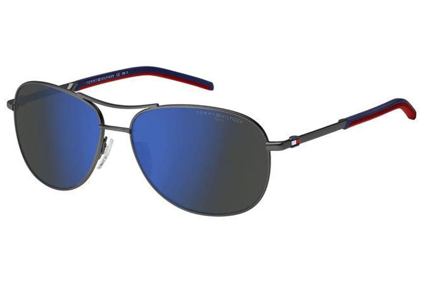 Napszemüvegek Tommy Hilfiger TH2023/S R80/ZS Pilota Ezüst