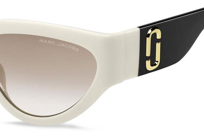 Napszemüvegek Marc Jacobs MARC645/S CCP/HA Cat Eye Fehér