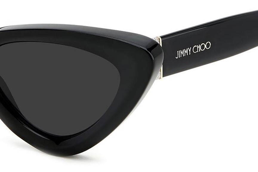 Napszemüvegek Jimmy Choo ADDY/S 807/IR Cat Eye Fekete