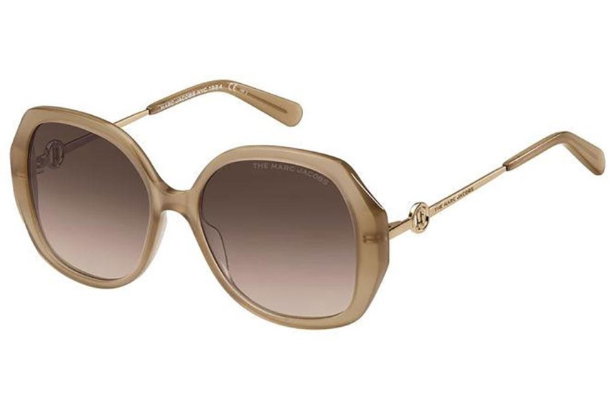 Napszemüvegek Marc Jacobs MARC581/S 10A/HA Cat Eye Bézs