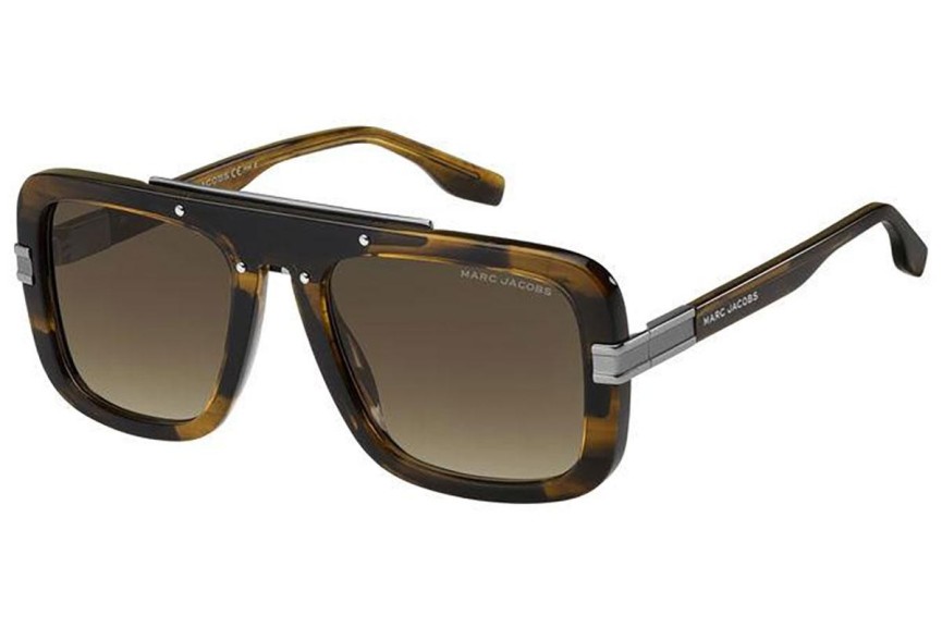 Napszemüvegek Marc Jacobs MARC670/S EX4/HA Flat Top Havana