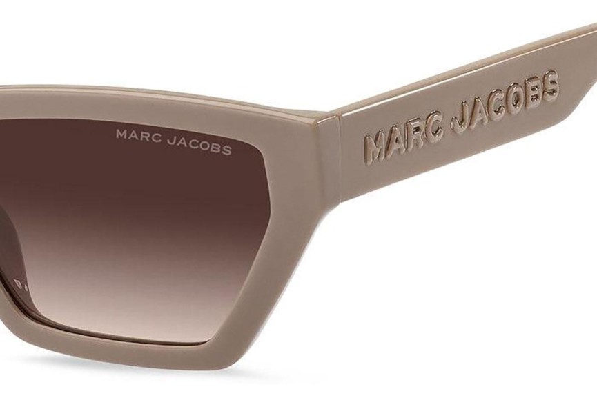 Napszemüvegek Marc Jacobs MARC657/S 10A/HA Cat Eye Bézs