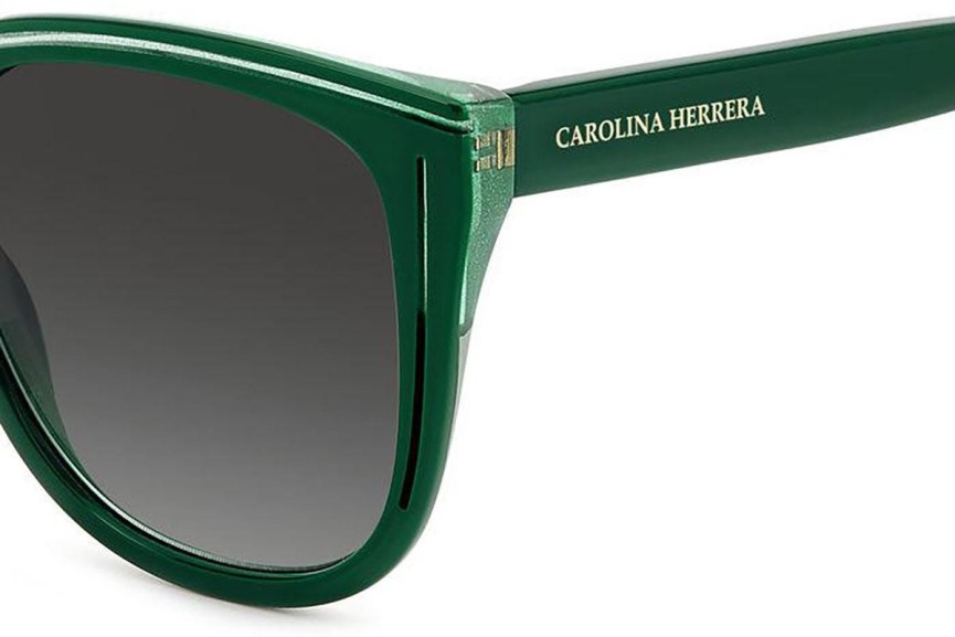 Napszemüvegek Carolina Herrera HER0144/S VQY/IB Kerek Zöld