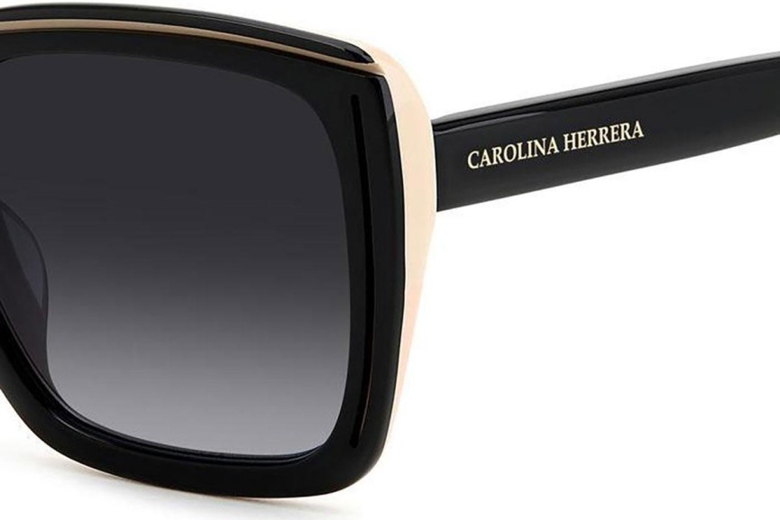 Napszemüvegek Carolina Herrera HER0143/G/S KDX/9O Szogletes Fekete