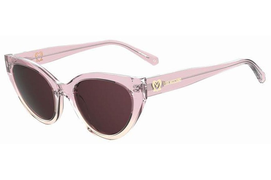 Napszemüvegek Love Moschino MOL064/S 35J/U1 Cat Eye Rózsaszín