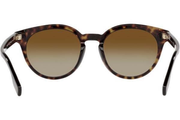 Napszemüvegek Burberry Amelia BE4326 3002T5 Polarized Kerek Havana