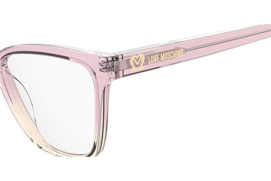 szemüvegeinket Love Moschino MOL615 35J Cat Eye Rózsaszín