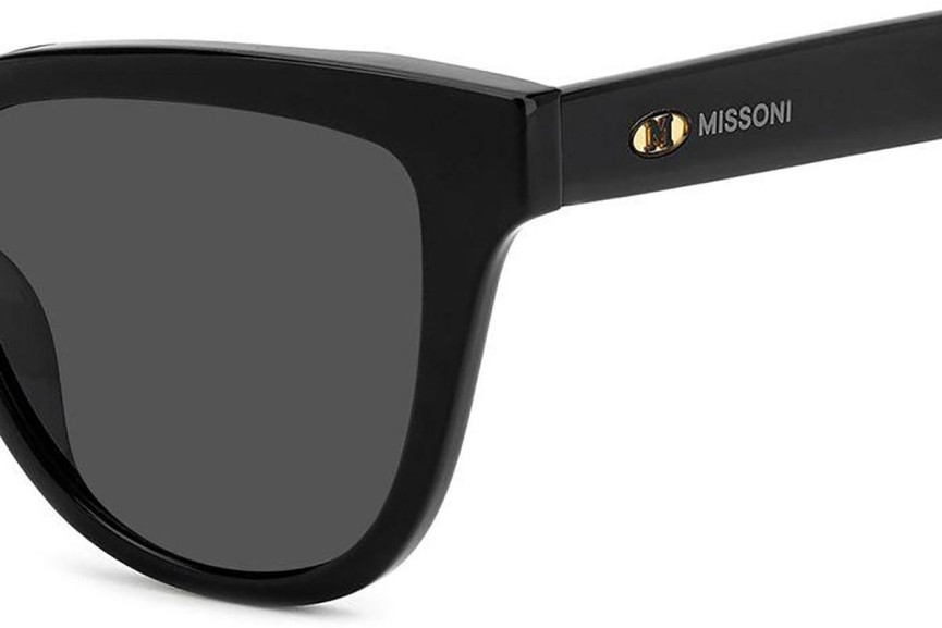 Napszemüvegek M Missoni MMI0141/S 807/IR Cat Eye Fekete