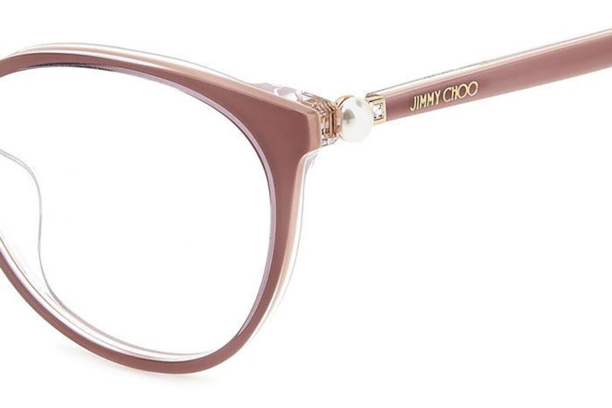 szemüvegeinket Jimmy Choo JC378/G Y9A Cat Eye Bézs