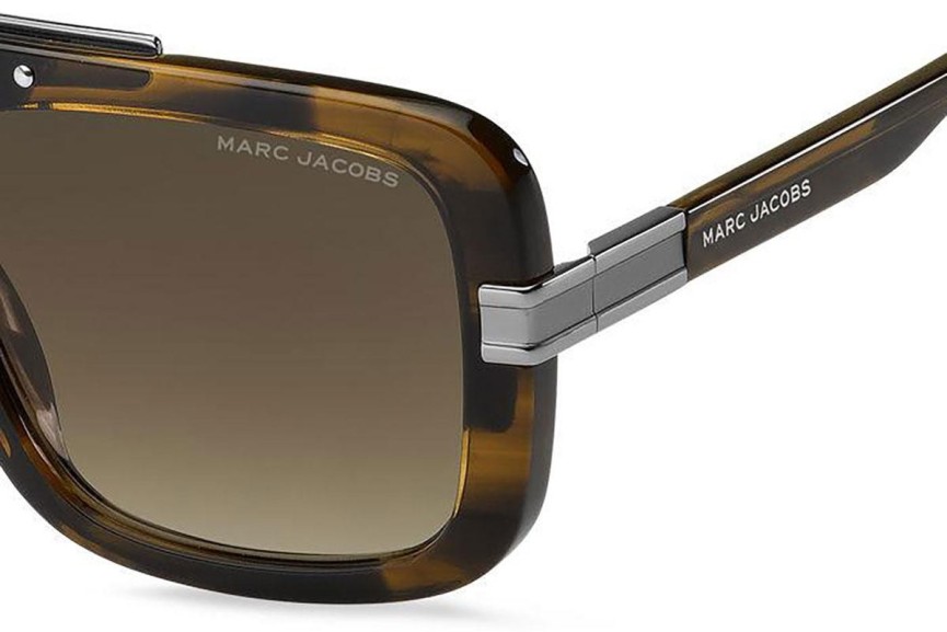 Napszemüvegek Marc Jacobs MARC670/S EX4/HA Flat Top Havana