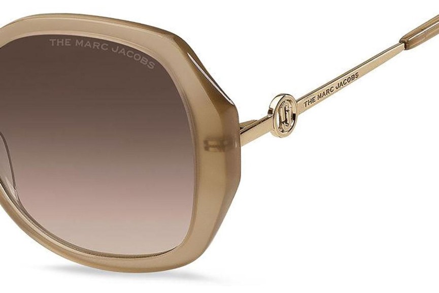 Napszemüvegek Marc Jacobs MARC581/S 10A/HA Cat Eye Bézs