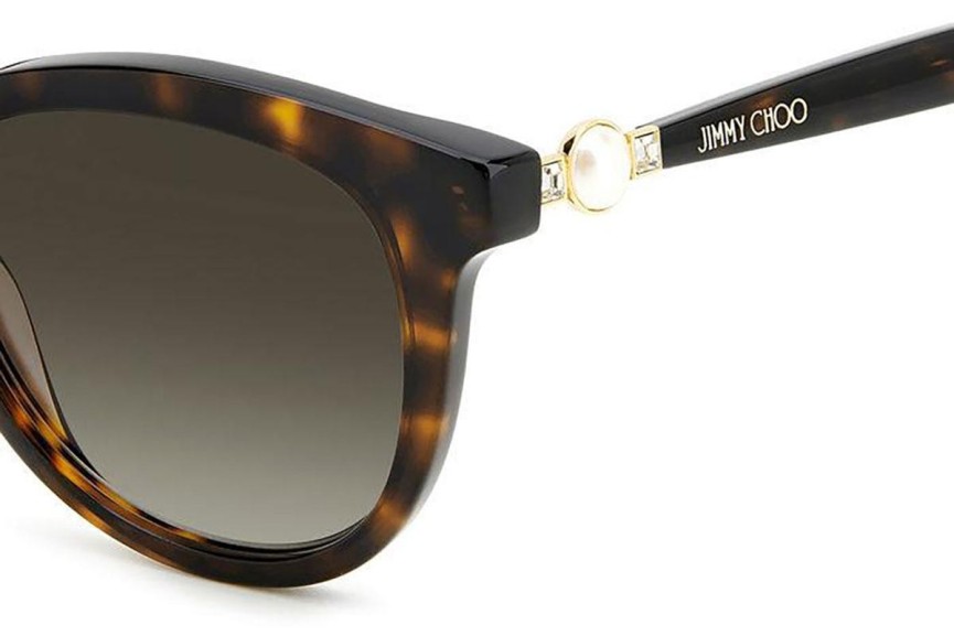 Napszemüvegek Jimmy Choo ANNABETH/S 086/HA Cat Eye Havana