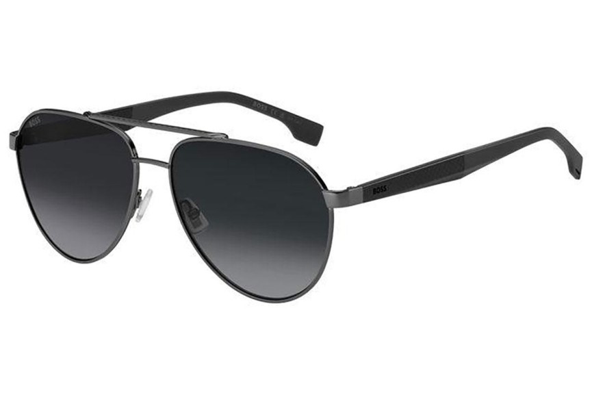 Napszemüvegek BOSS BOSS1485/S PTA/1I Polarized Pilota Szürke