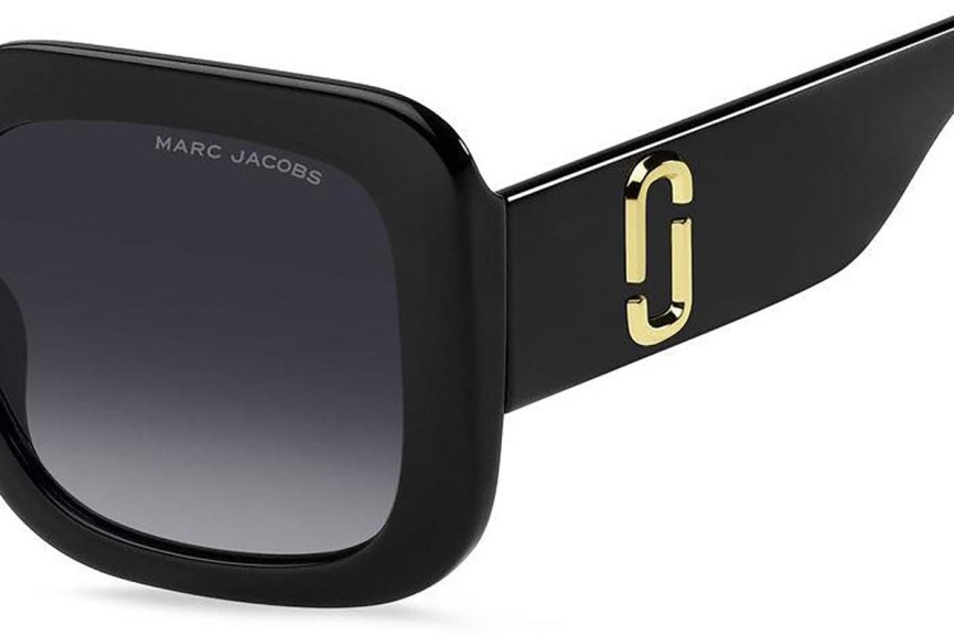 Napszemüvegek Marc Jacobs MARC647/S 08A/WJ Polarized Szogletes Fekete