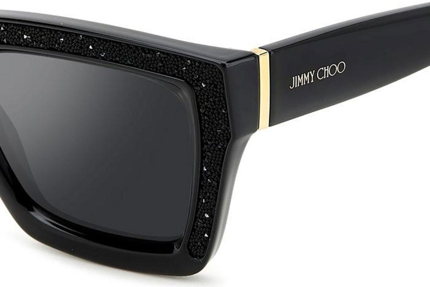 Napszemüvegek Jimmy Choo MEGS/S 807/T4 Pillow Fekete