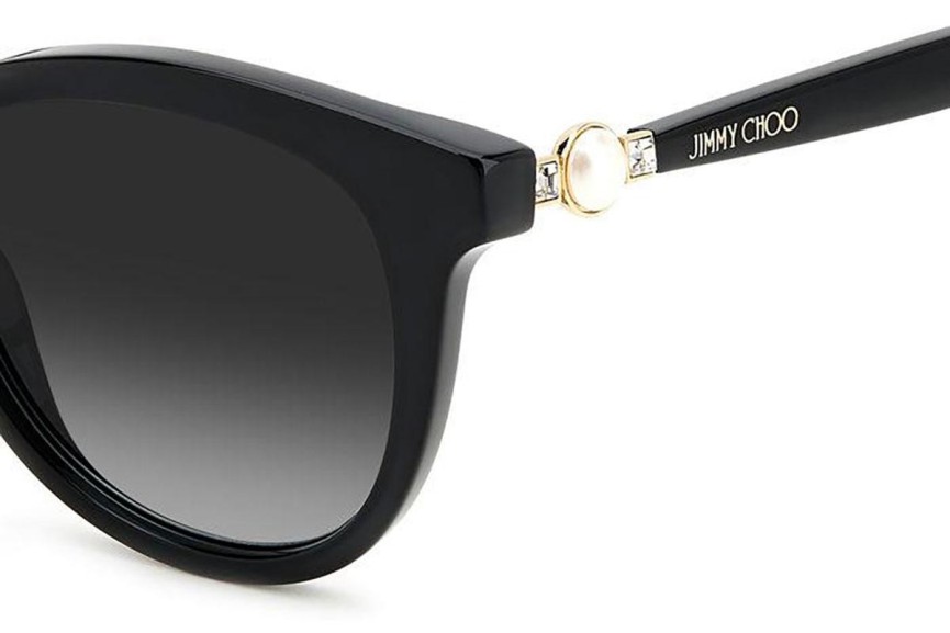 Napszemüvegek Jimmy Choo ANNABETH/S 807/9O Cat Eye Fekete