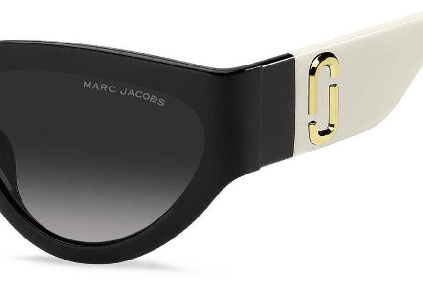 Napszemüvegek Marc Jacobs MARC645/S 80S/9O Cat Eye Fekete