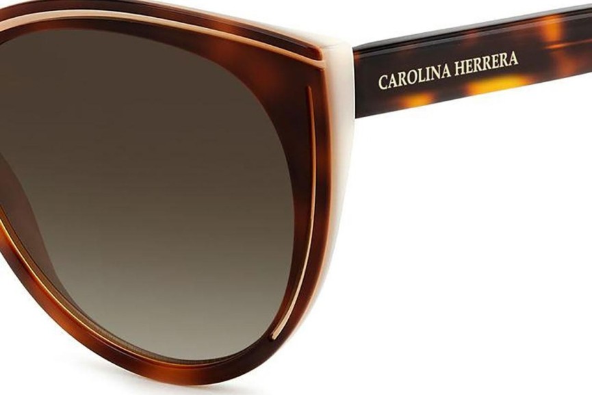 Napszemüvegek Carolina Herrera HER0142/S C9K/HA Kerek Havana