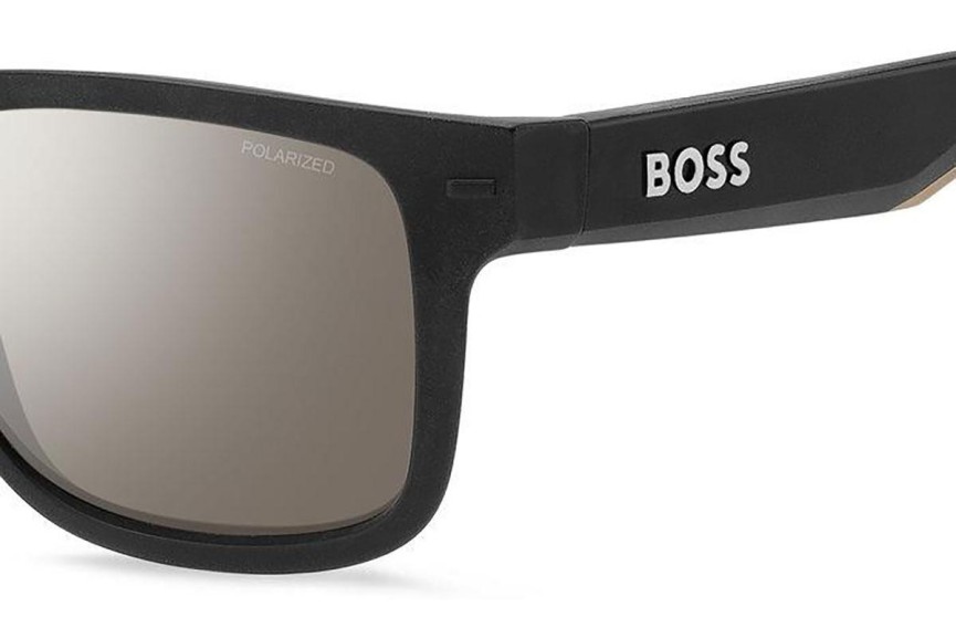 Napszemüvegek BOSS BOSS1496/S 087/ZV Szogletes Fekete