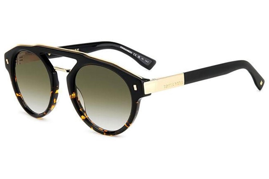 Napszemüvegek Dsquared2 D20085/S WR7/9K Ovális Havana