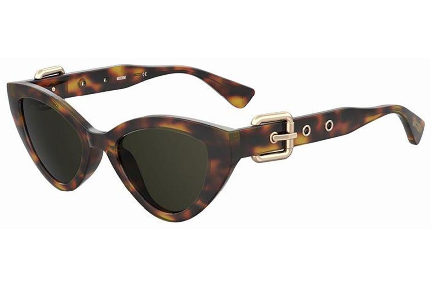 Napszemüvegek Moschino MOS142/S 05L/70 Cat Eye Havana