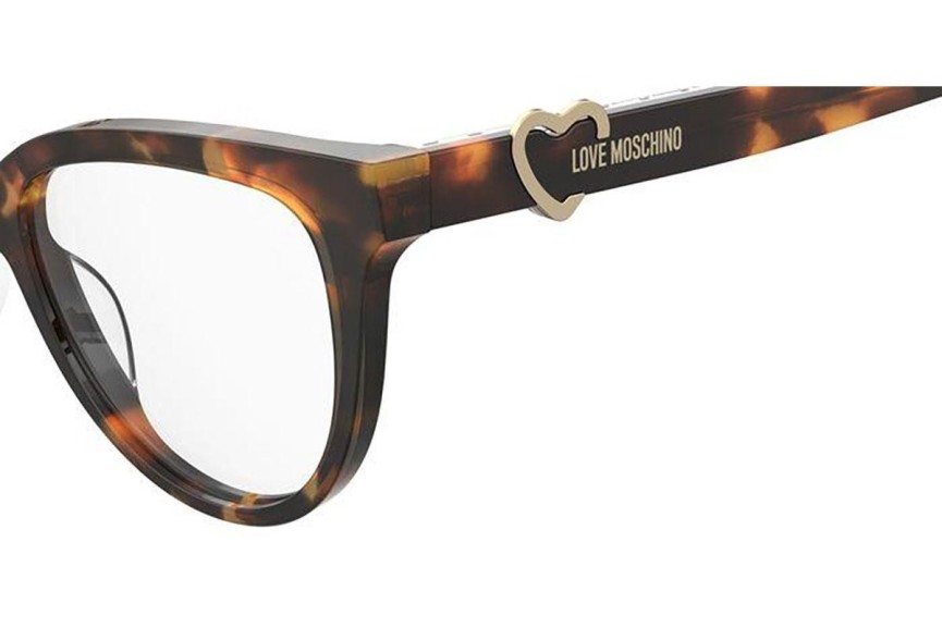 szemüvegeinket Love Moschino MOL609 05L Cat Eye Havana