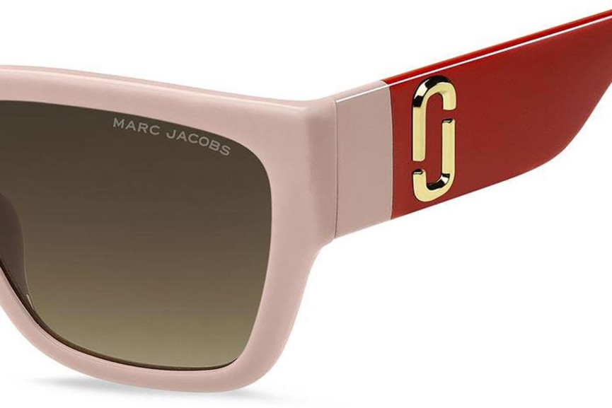 Napszemüvegek Marc Jacobs MARC646/S C48/HA Szogletes Rózsaszín