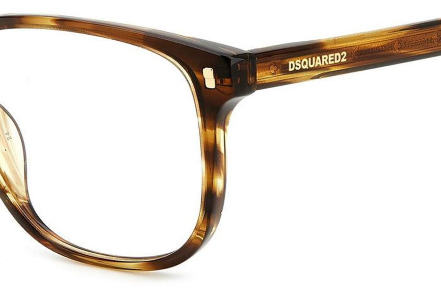 szemüvegeinket Dsquared2 D20079 HR3 Szogletes Havana