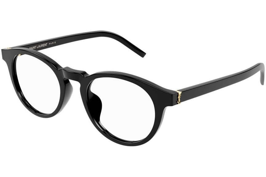 szemüvegeinket Saint Laurent SLM122/F 001 Kerek Fekete