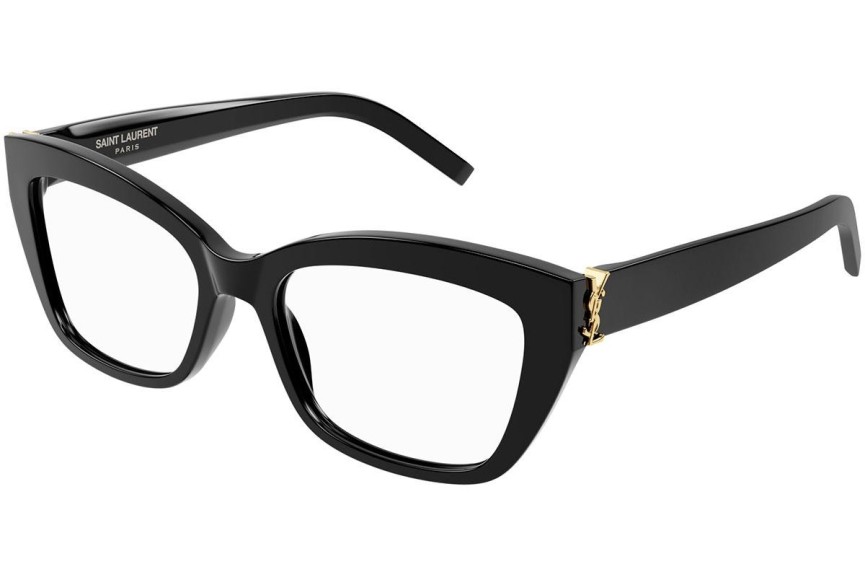 szemüvegeinket Saint Laurent SLM117 001 Szogletes Fekete