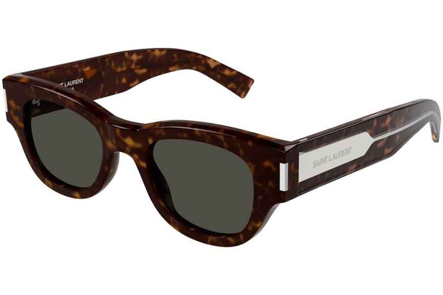 Napszemüvegek Saint Laurent SL573 002 Kerek Havana